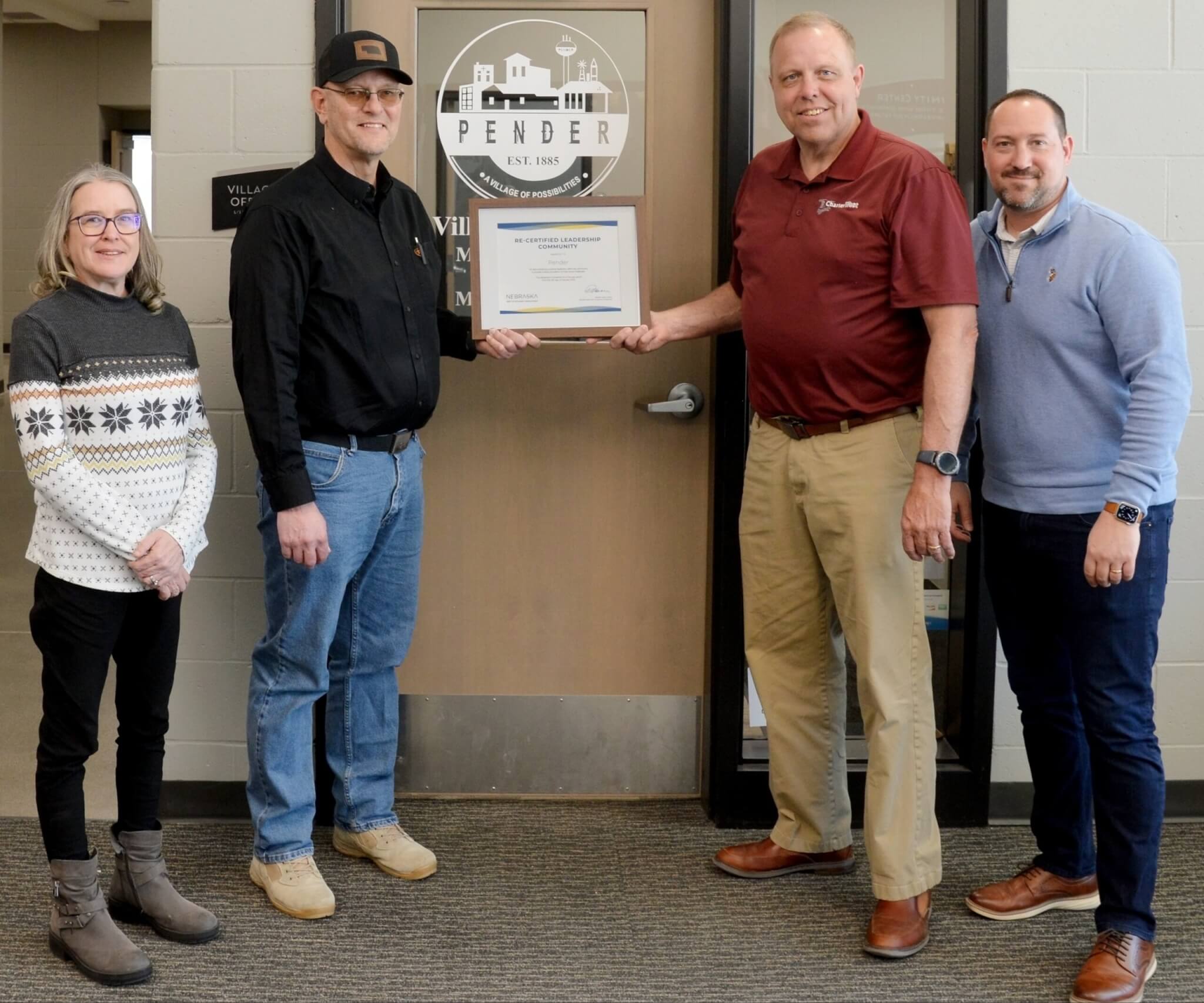 Pender Honored for Housing Development, Downtown Beautification, and Infrastructure Upgrades