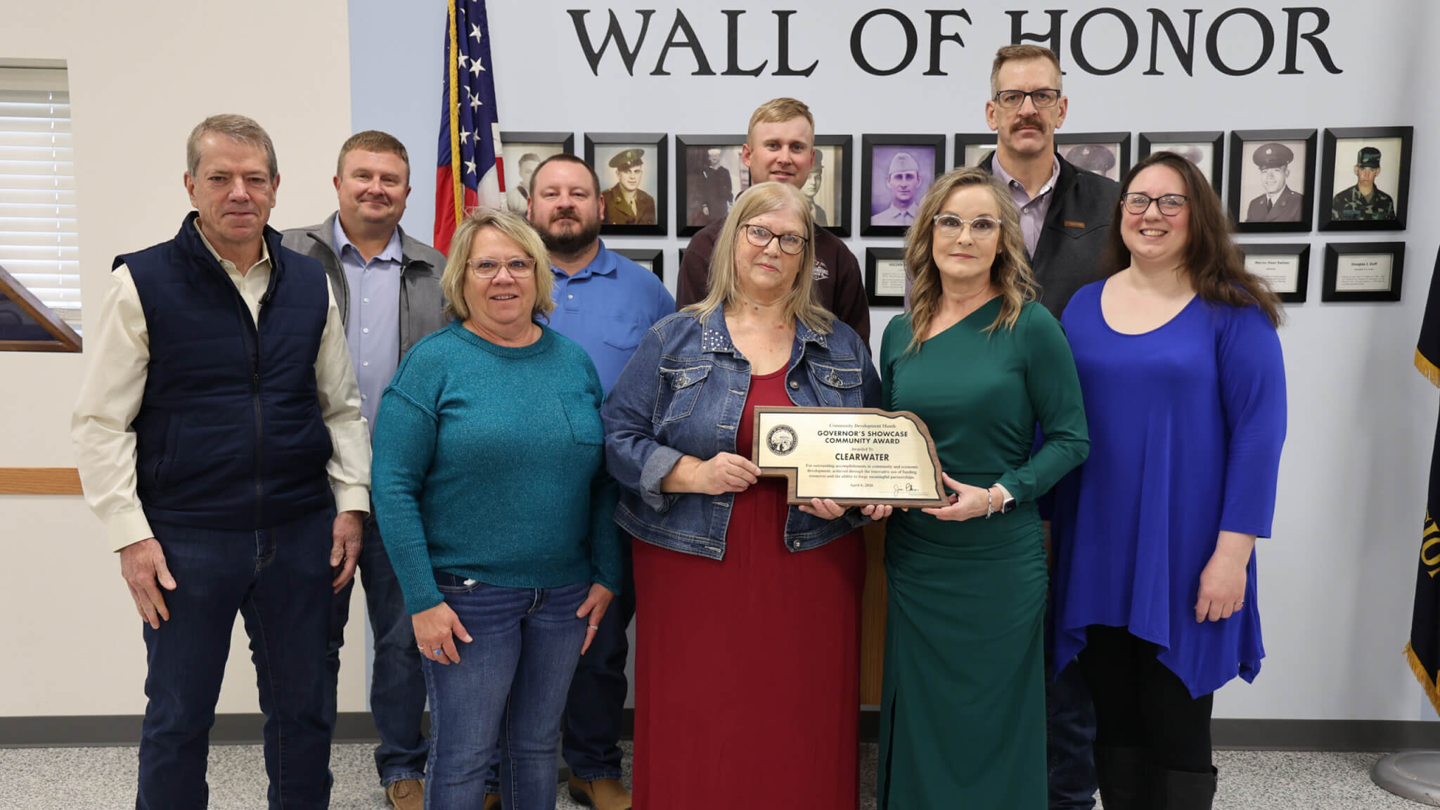 Gov. Pillen Recognizes Clearwater as Nebraska’s 2026 “Showcase Community”