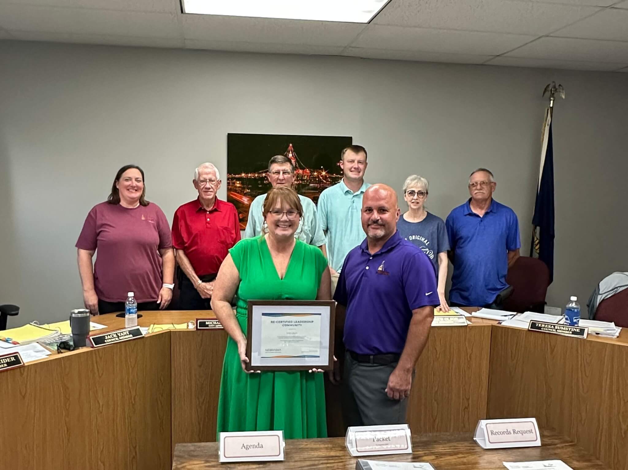 State of Nebraska Recognizes City of Minden’s Business and Workforce Growth